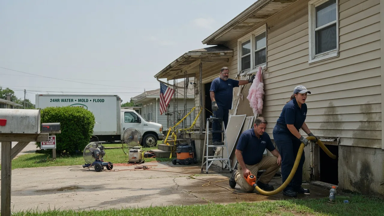 Water Damage Repair in Olsburg, KS near me